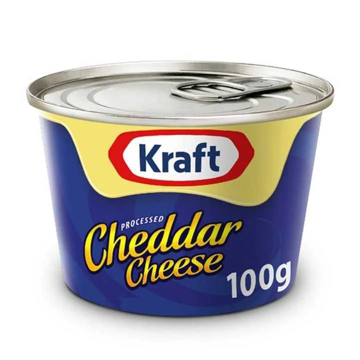 Kraft Cheddar Tin 100g