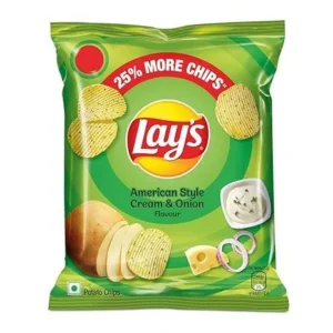 Lays American Style Cream And Onion 28g