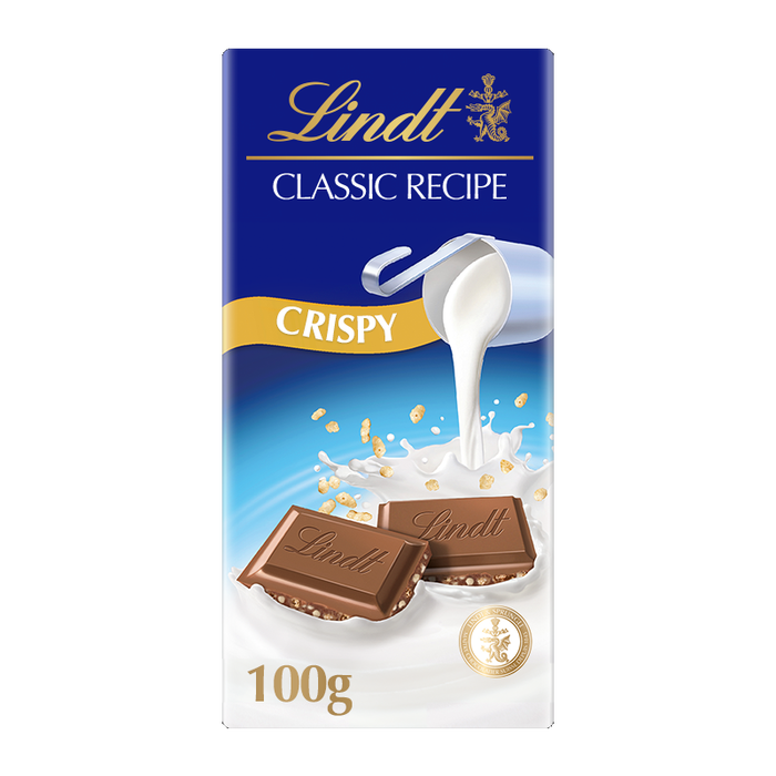 Lindt Classic Recpie Crispy Chocolate 100g