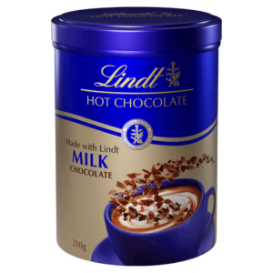 Lindt Hot Milk Chocolate Flakes 210g