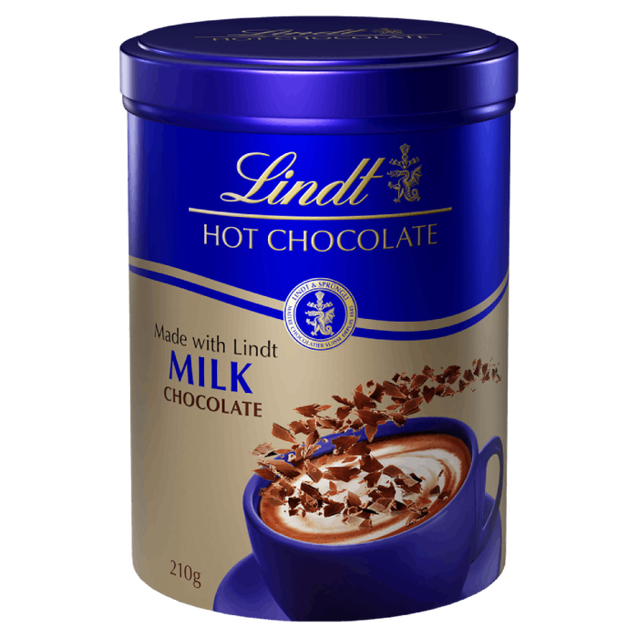 Lindt Hot Milk Chocolate Flakes 210g