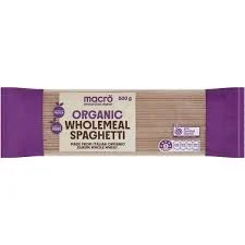Macro Organic Wholemeal Spaghetti 500g