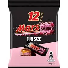 Mars Raspberry Smash Flavour minis 192g
