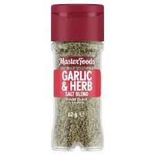 Master Foods Garlic And Herb Salt 62g