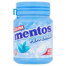 Mentos Gum Peppermint 56g