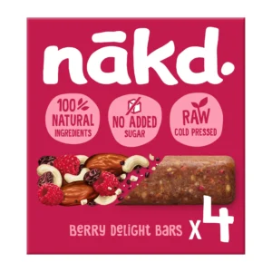 Nakd Berry Delight Nut Bars 140g