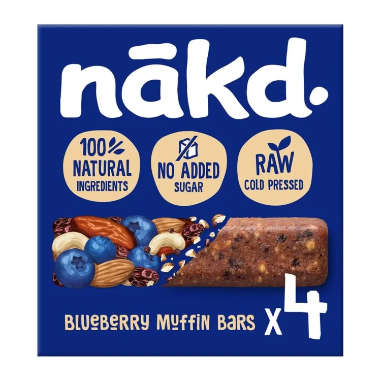 Nakd Blueberry Muffin Nut Bars 140g