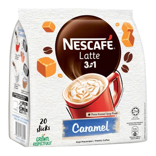 Nescafe Caramel Latte 20s