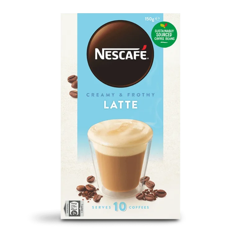 Nescafe Latte 10 mugs