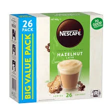 Nescafe Hazelnut Latte 26s