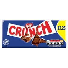 Nestle Crunch Slab 100g