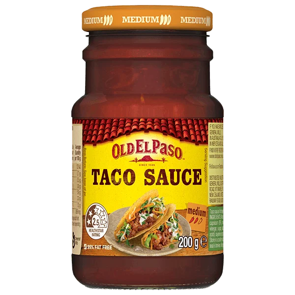 Old El Paso Medium Taco Sauce 200g