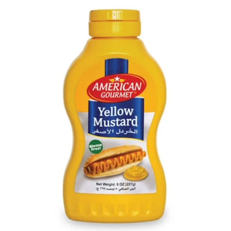 American Gourmet Yellow Mustard 227g