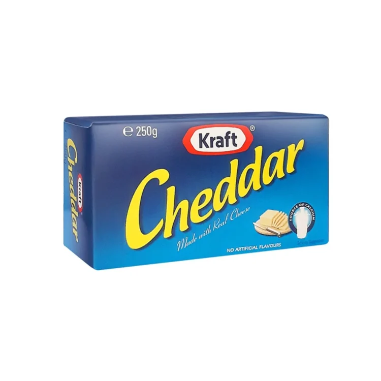 Kraft Cheddar Cheese 250g