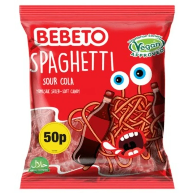 Bebeto Spaghetti Cola 70g