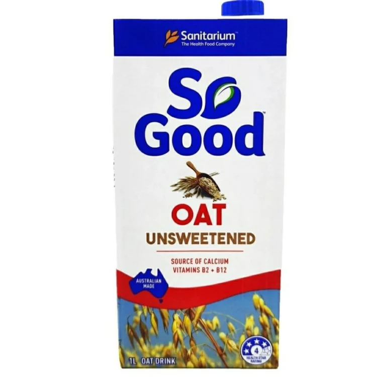 So Good Oat Unsweetened Milk 1L