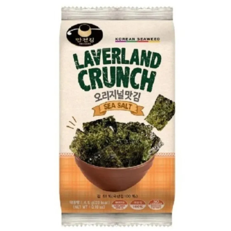 Laverland Crunch Sea Salt Sea Weed 4.5g