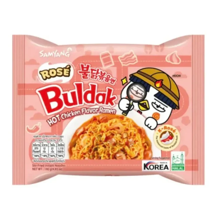 Buldak Rose Ramen 140g