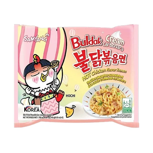Buldak Cream Carbonara Ramen 140g