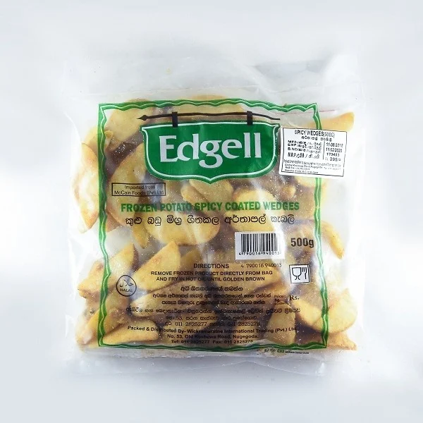 Edgell Spicy Coated Potato Wedges 500g