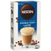 Nescafe Double Shot Latte Coffee 10 Mugs