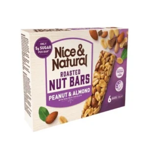 Nice & Natural Peanut Almond Bar 6s