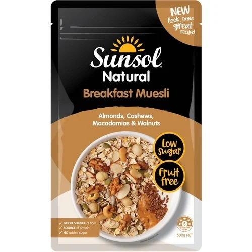 Sunsol Nuts Muesli 500g