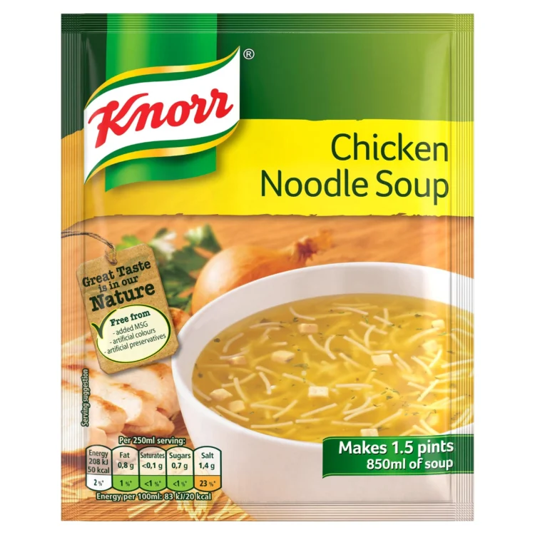 Knorr Chicken Noodle Soup 4s