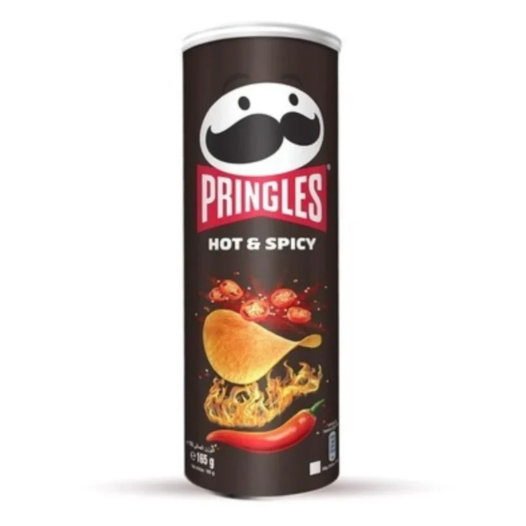 Pringles Hot And Spicy 165g
