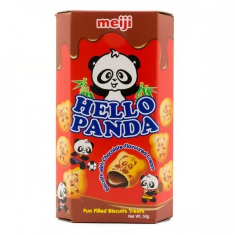 Meiji Hello Panda Chocolate Biscuits 43g