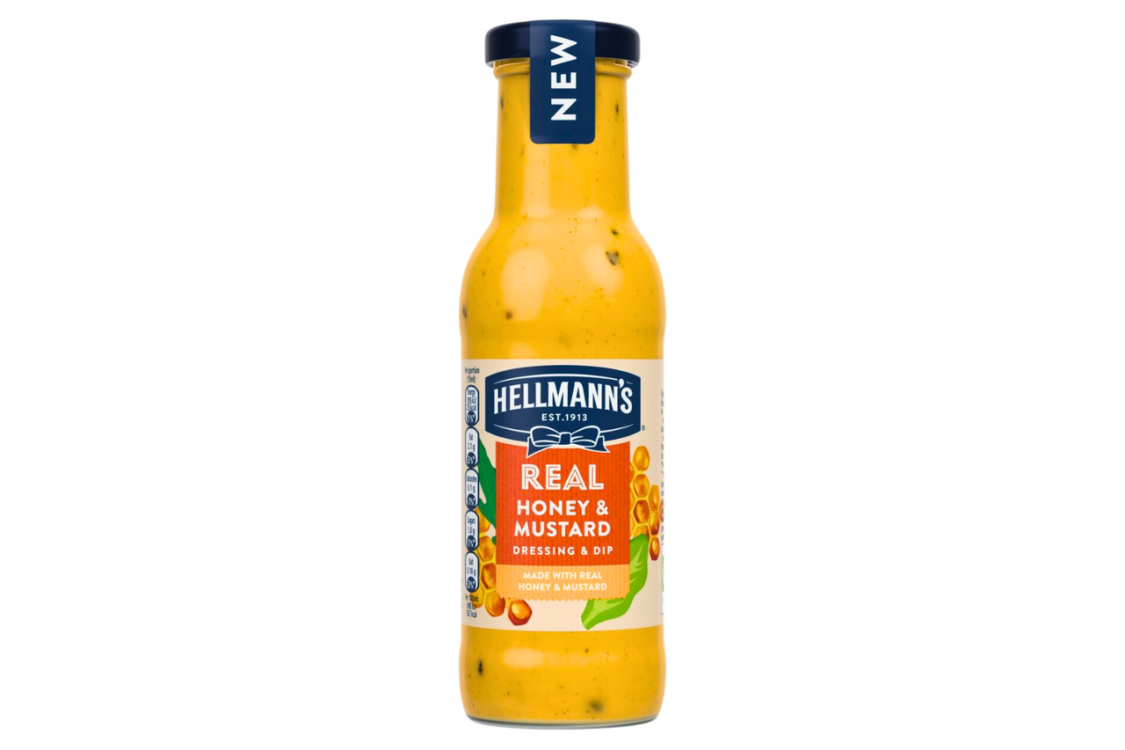 Hellman’s Real Honey And Mustard Dressing 250ml