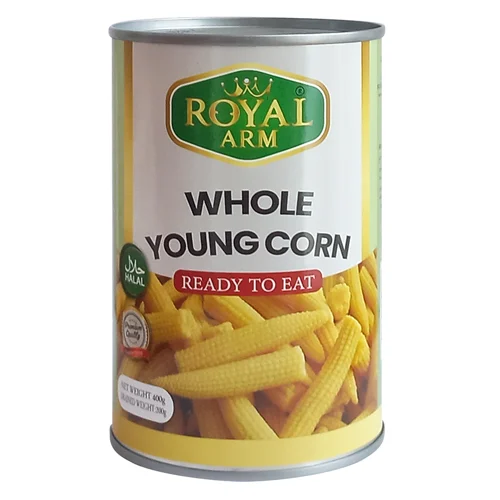 Royal Arm Whole Young Corn 340g