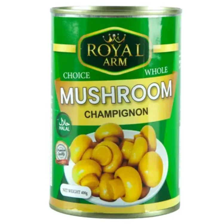 Royal Arm Whole Mushroom 400g