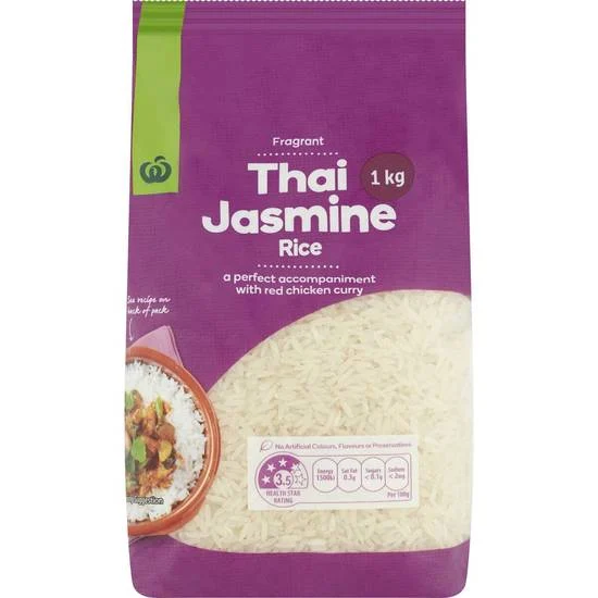 Woolworths Thai Jasmine Rice 1kg