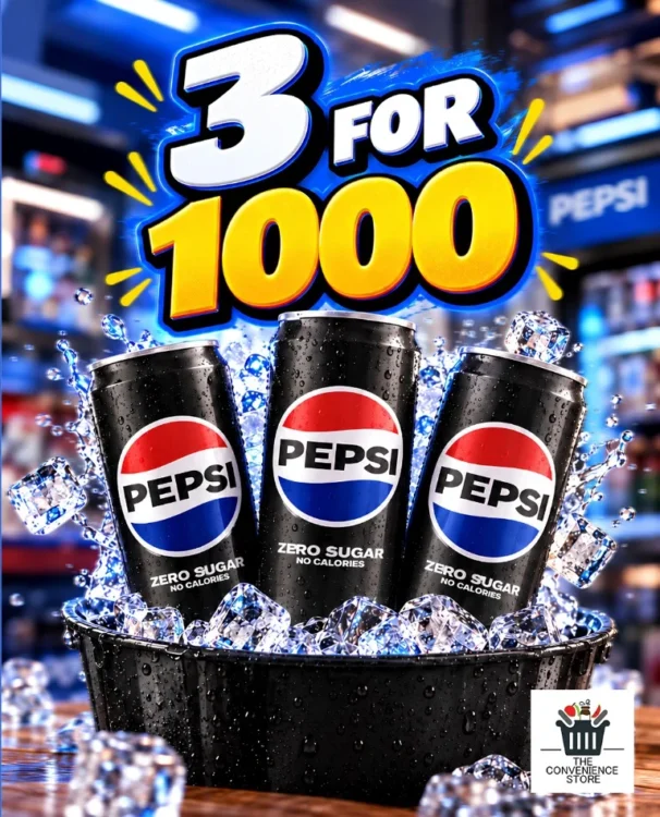 Pepsi Black Zero Sugar Bundle Pack (3x320ml)