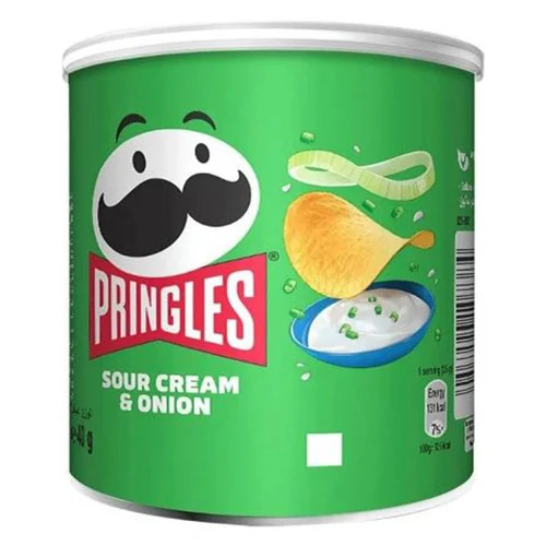 Pringles Sour Cream And Oninon 40g