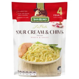 San Remo Sour Cream And Chives Flavour Pasta And Sauce 120g