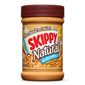 Skippy Natural Creamy Peanut Butter 425g