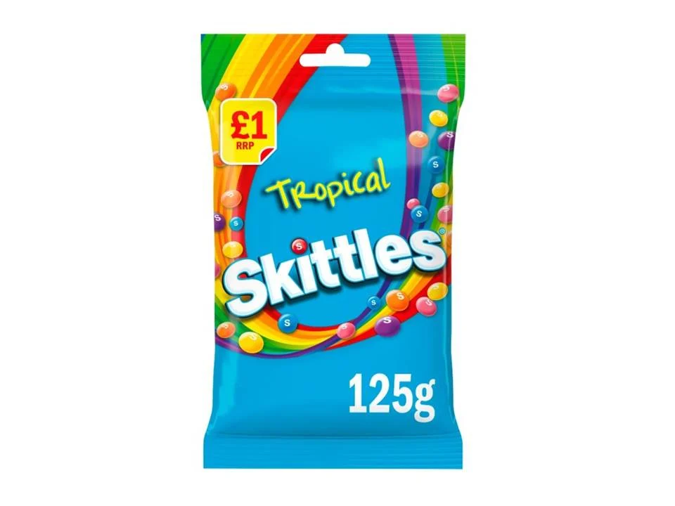 Skittles Tropical 125g