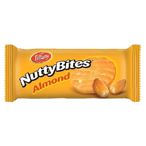 Tiffany Chocolate And Almomd Nutty Bites 72g