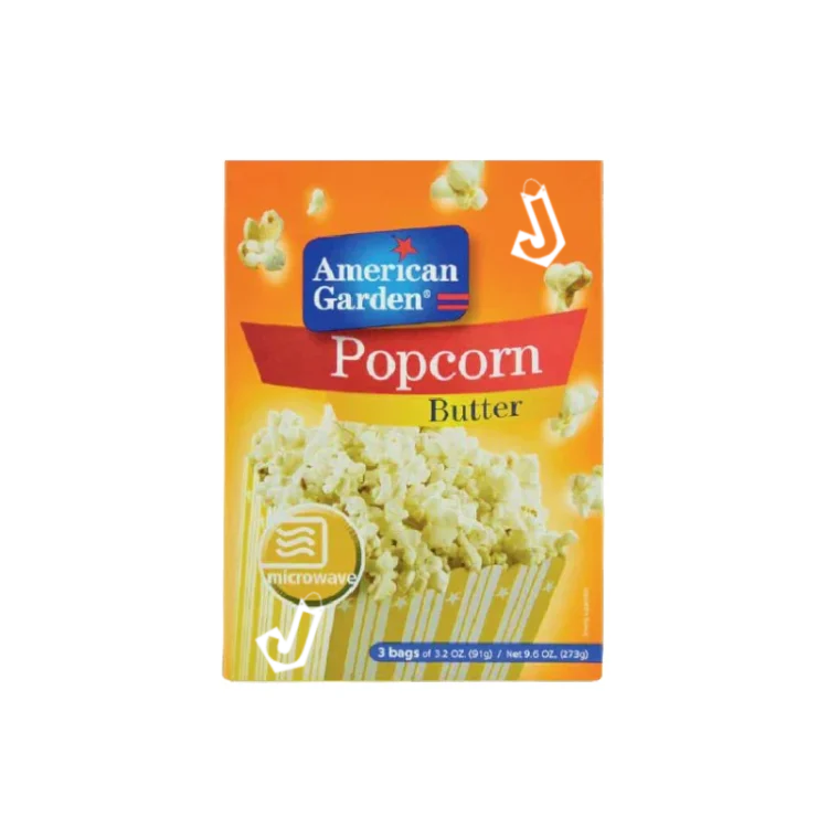 American Garden Butter Pop corn 240g