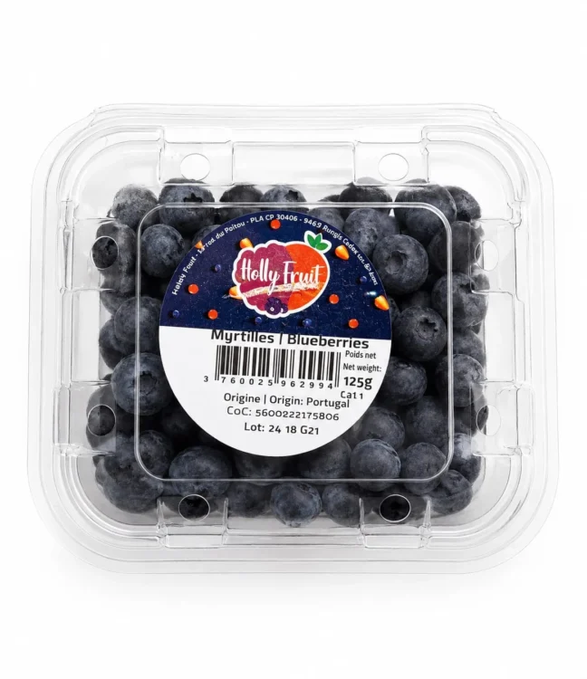 Holly fruit Fresh Blueberries 125g